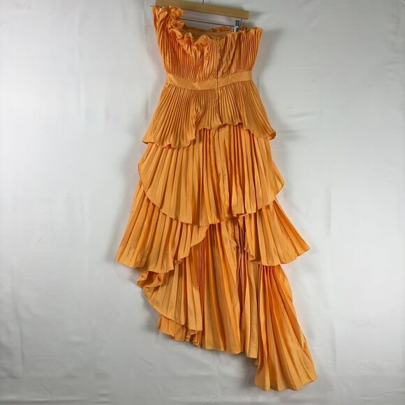 AMUR Dresses & Skirts - AMUR Janey Tiered Shell Midi Dress